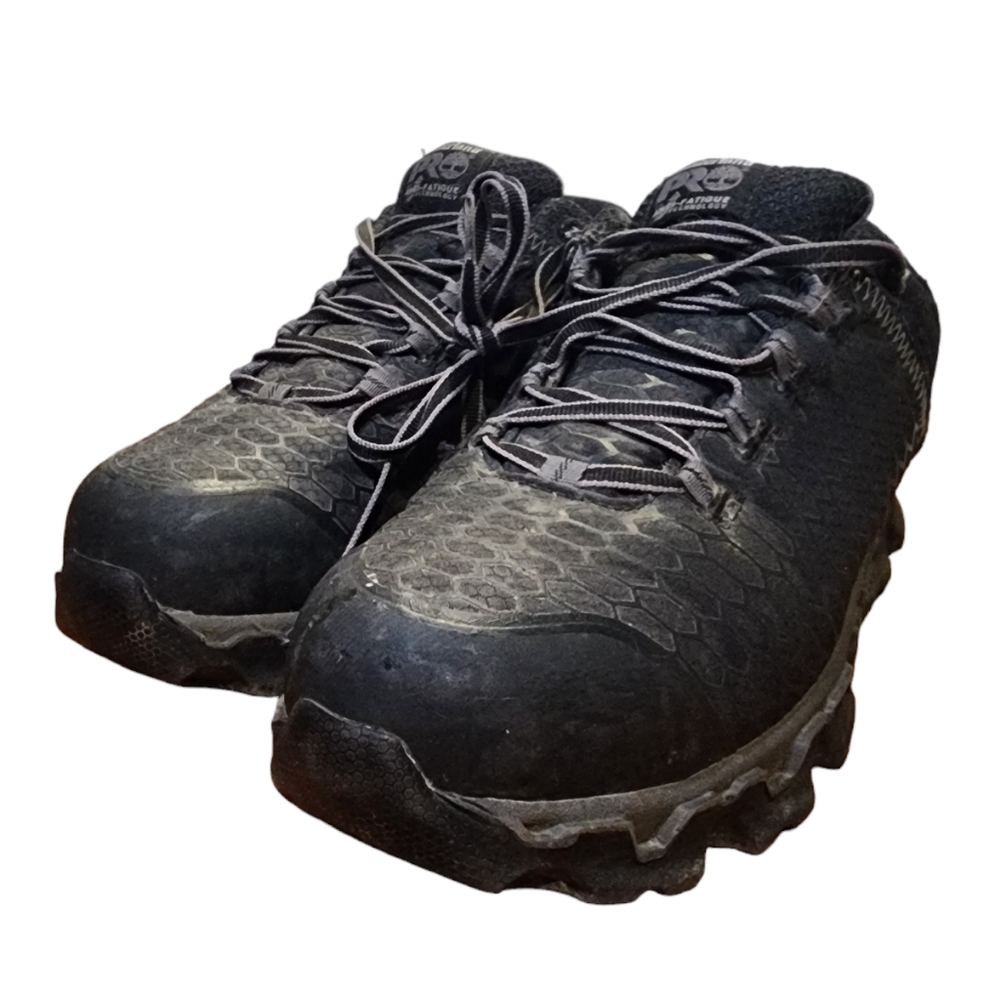 Timberland PRO steel alloy toed work boots | black & gray | Men's 9 medium - Picture 1 of 12